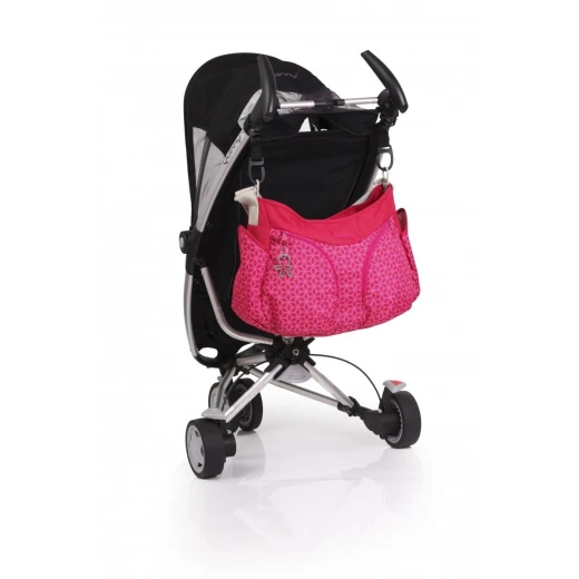 Okiedog Urban Mondo Messenger Diaper Bag - Pink - اوكي دوج - Image 5