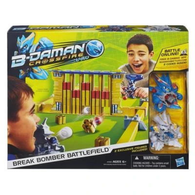 B-DAMAN CROSSFIRE BREAK BOMBER BATTLEFIELD SET B-DAMAN CROSSFIRE BREAK BOMBER BATTLEFIELD SET