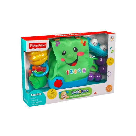 Fisher-Price Laugh & Learn Sing n' Learn Shopping Tote - فيشر برايس - Image 6