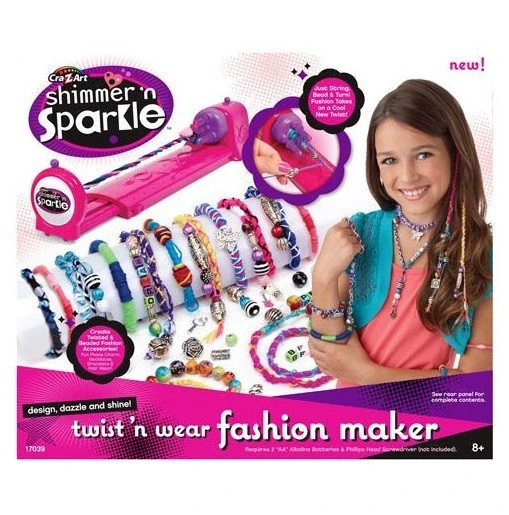 Cra-Z-Art Shimmer 'N Sparkle Twist 'N Wear Fashion Maker - نيو بوي