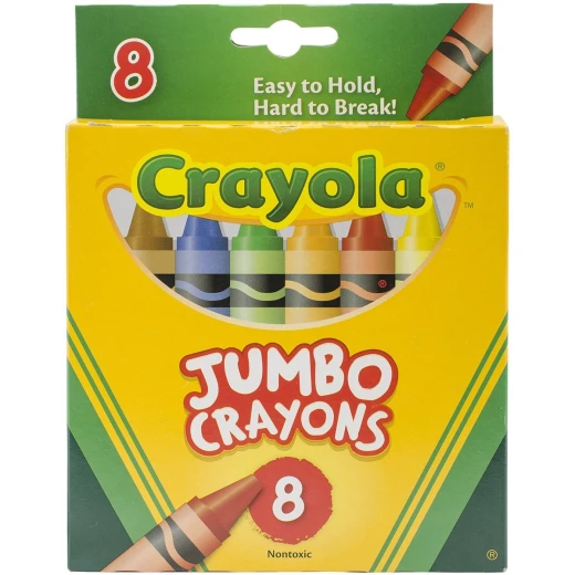 Crayola 8 Jumbo Crayons 1*6 Crayola 8 Jumbo Crayons 1*6