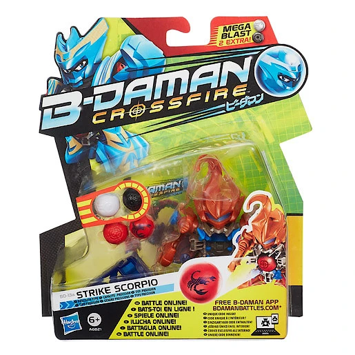 B-Daman Crossfire Figure - Strike Scorpio B-Daman Crossfire Figure - Strike Scorpio