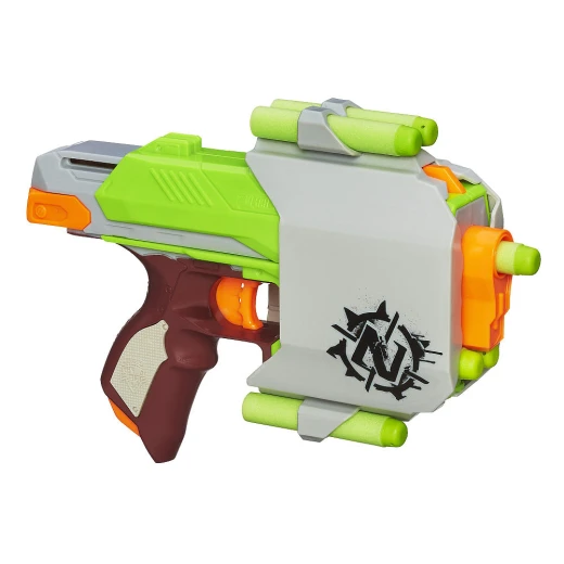 NERF Zombie Strike Sidestrike Blaster - هاسبرو - Image 2