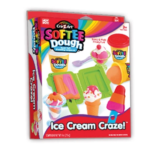 CRAZART - CRE-A-ART SOFTEEDOUGH ICE CREAM SHOPPE