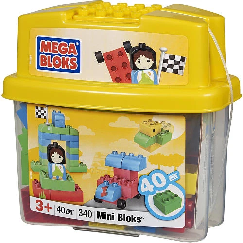 Mega Bloks Mini Bloks 40-Piece Tub - ميجا بلوكس