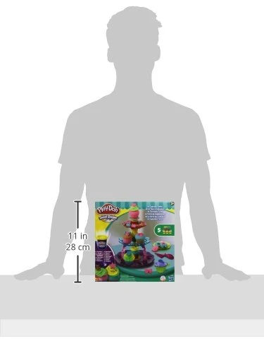 Play-Doh Sweet Shoppe Cupcake Tower Playset - بلاي دوه - Image 2