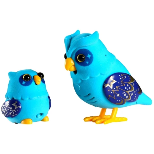 Little Live Pets S2 Tweet Talking Owl And Baby - أزرق - ليتل لايف بيتس - Image 2