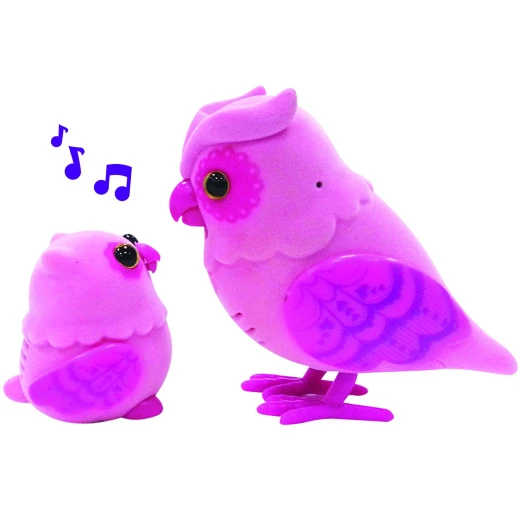 Little Live Pets S2 Tweet Talking Owl And Baby - أزرق - ليتل لايف بيتس - Image 3