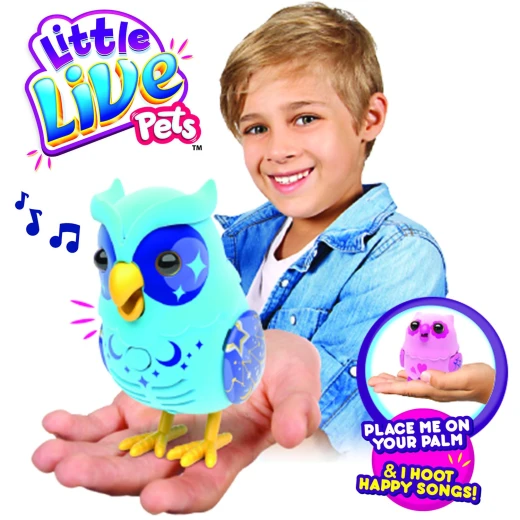 Little Live Pets S2 Tweet Talking Owl And Baby - أزرق - ليتل لايف بيتس - Image 8