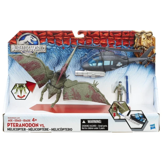 Jurassic World Pteranodon vs. Helicopter Pack - هاسبرو - Image 4