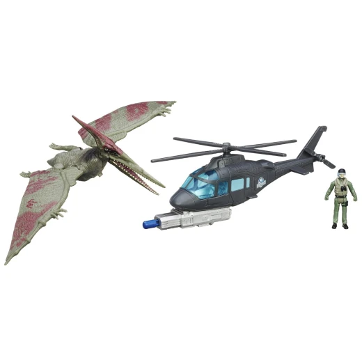 Jurassic World Pteranodon vs. Helicopter Pack Jurassic World Pteranodon vs. Helicopter Pack