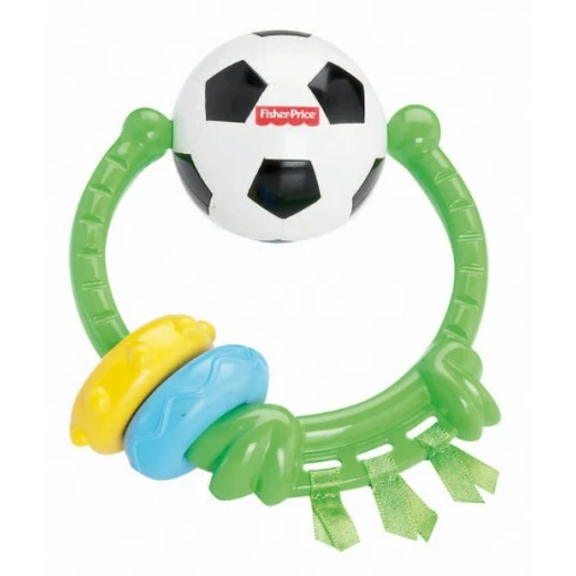 Fisher-Price Discover n' Grow Rattle, Soccer Ring