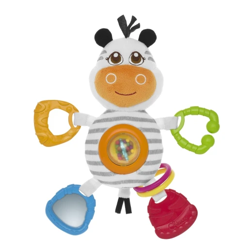 Chicco Jungle Zebra Plush Ball - تشيكو - Image 2