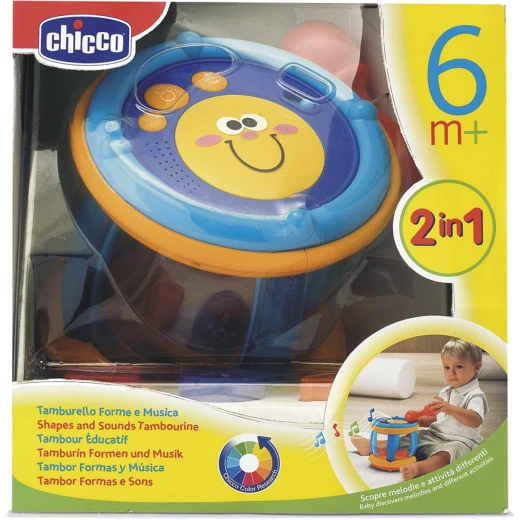 Chicco - Shapes'n'Sound Tambourine - تشيكو - Image 2