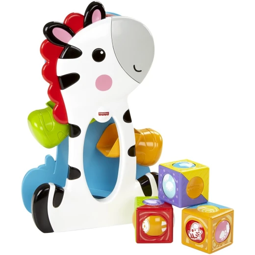 Fisher Price Roller Blocks Tumblin' Zebra - فيشر برايس - Image 2