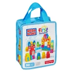 Mega Bloks First Builders 1-2-3 Count, 30-Piece (Bag) - ميجا بلوكس