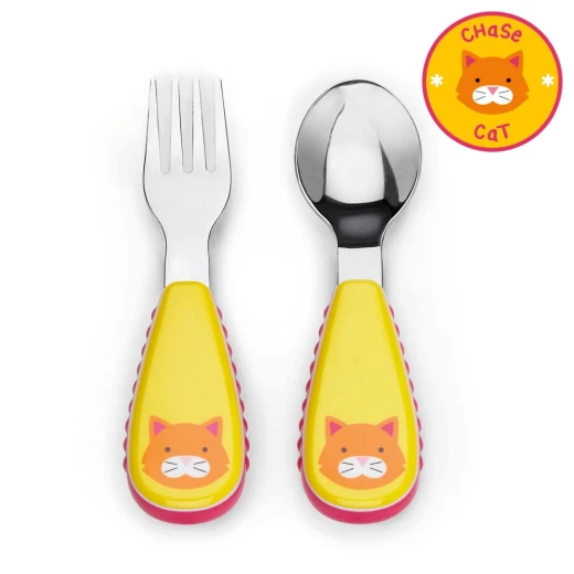 Skip Hop ZOOTENSILS FORK & SPOON - Cat