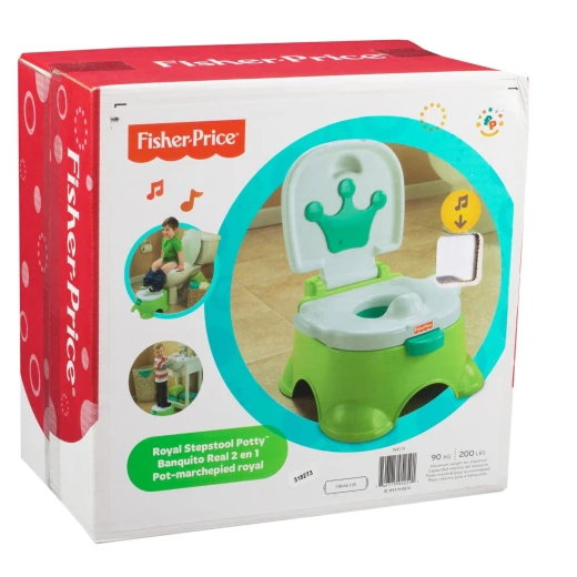 Fisher Price Stepstool Potty Green Fisher Price Stepstool Potty Green