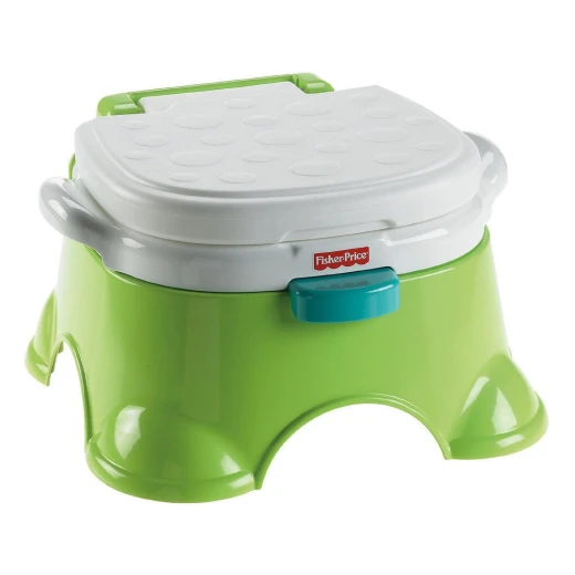 Fisher Price Stepstool Potty Green - فيشر برايس - Image 5