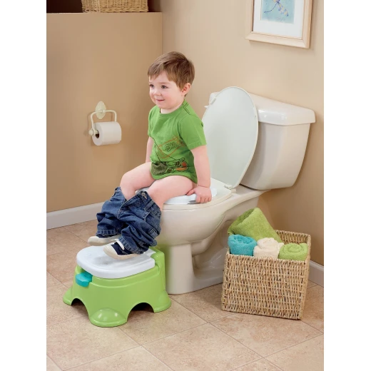 Fisher Price Stepstool Potty Green - فيشر برايس - Image 6