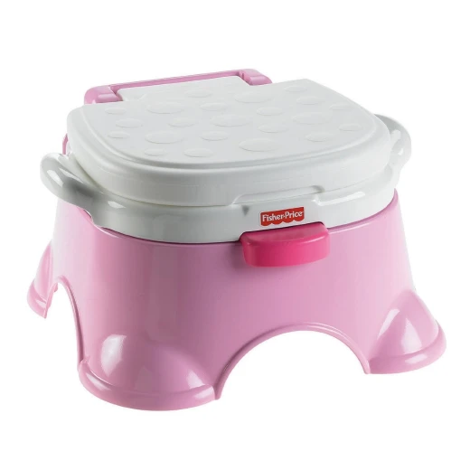 Fisher Price Stepstool Potty Princess Pink - فيشر برايس - Image 3