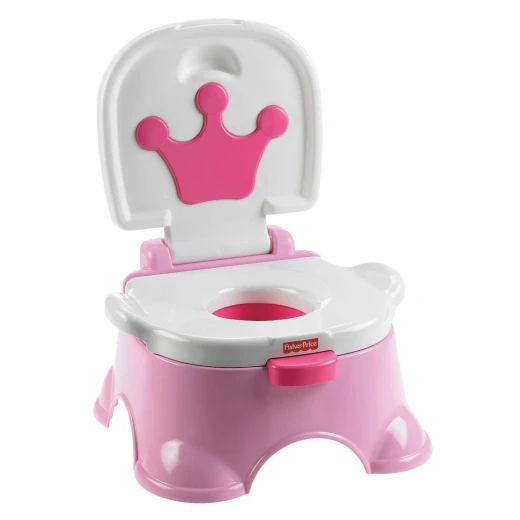 Fisher Price Stepstool Potty Princess Pink - فيشر برايس - Image 2