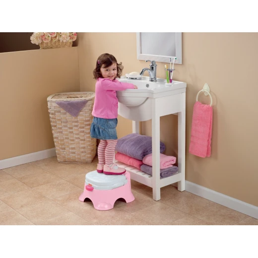 Fisher Price Stepstool Potty Princess Pink - فيشر برايس - Image 4