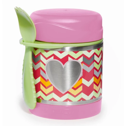 Skip Hop Insulated Food Jar - Heart Skip Hop Insulated Food Jar - Heart