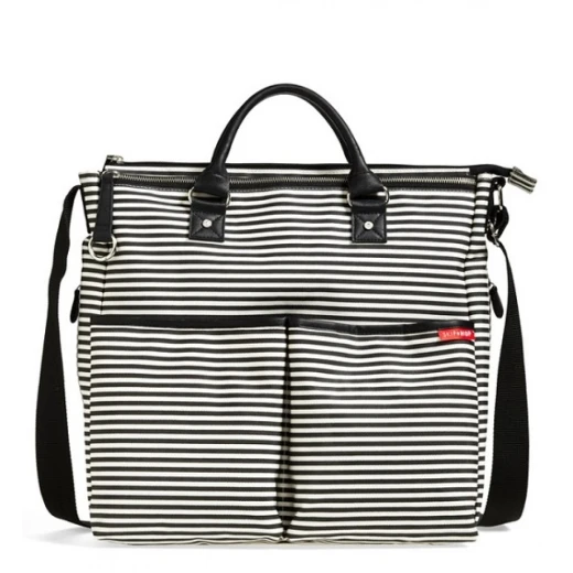 DUO SPECIAL EDITION DIAPER BAG - Black Stripes DUO SPECIAL EDITION DIAPER BAG - Black Stripes