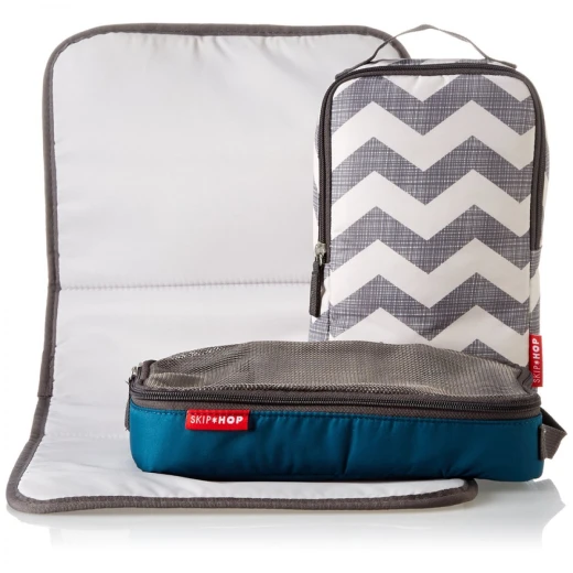 Skip Hop Forma Pack & Go Tote Diaper Bag - Peacock - سكيب هوب - Image 2