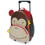Skip Hop Zoo Little Kid Travel Rolling Luggage Backpack - Monkey - Skip Hop