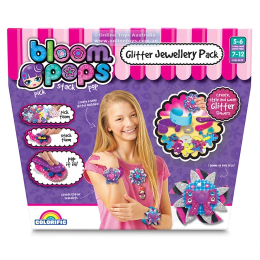 BLOOM POPS - GLITTER JEWELLERY PACK BLOOM POPS - GLITTER JEWELLERY PACK