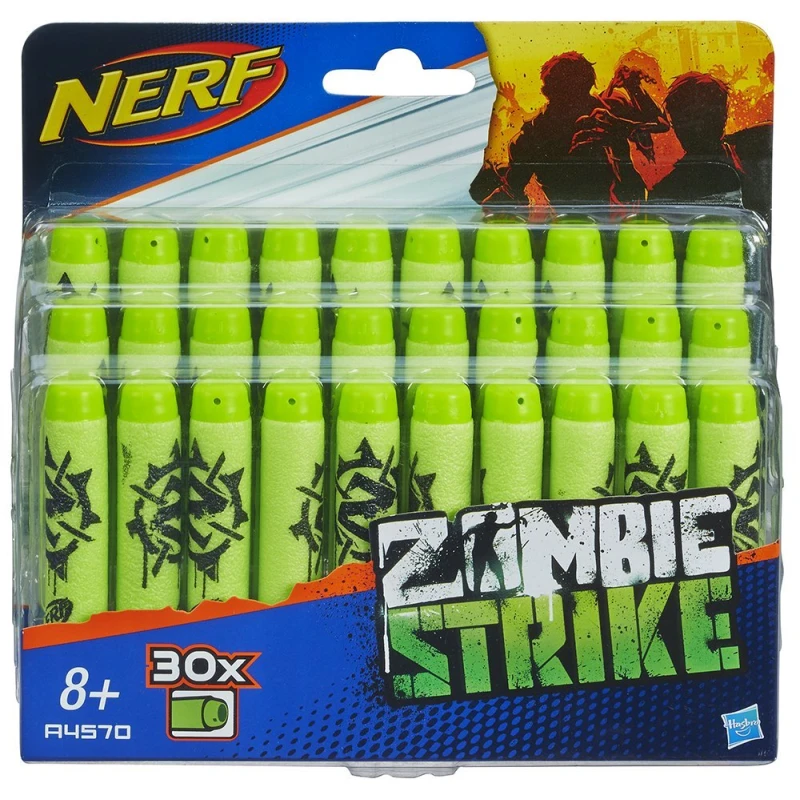 NER ZOMBIE STRIKE DECO DARTS - هاسبرو
