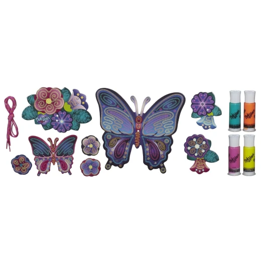 Play-Doh Doh Vinci Butterfly Wall Art - بلاي دوه - Image 2