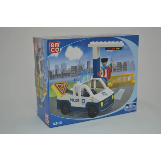 EMCO PRESCHOOL - POLICE TRAFFIC SET - 14 PCS EMCO PRESCHOOL - POLICE TRAFFIC SET - 14 PCS