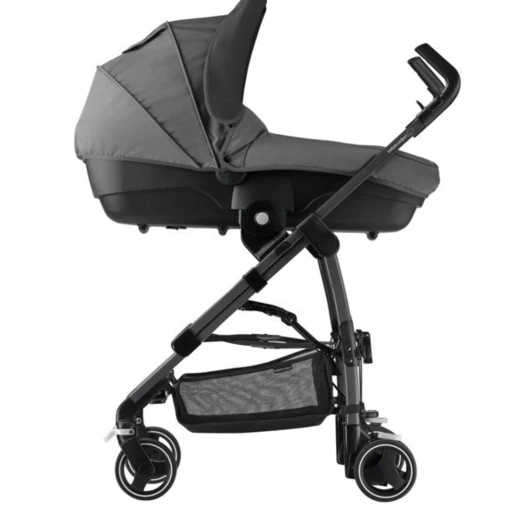 Bébé Confort Compact Safety Carrycot Total Black - بيبي كونفورت - Image 2