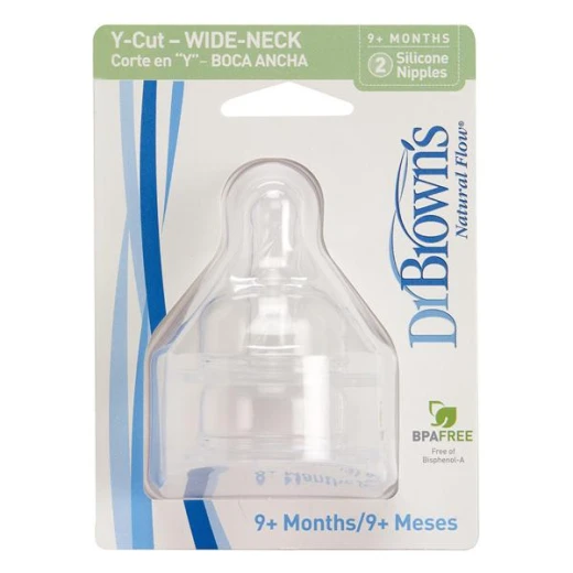 Dr. Brown's Y-Cut Wide -neck Nipples Dr. Brown's Y-Cut Wide -neck Nipples