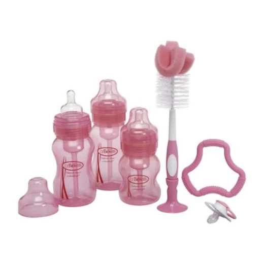 Dr. Brown's Gift Set pink