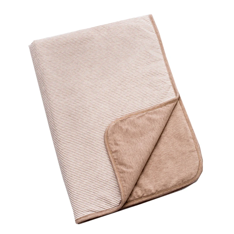 Doomoo Dream Baby Cotton Blanket (100 x 75 cm, Classic Taupe) - دووموو