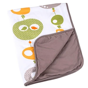 Doomoo Dream Baby Cotton Blanket (100 x 75 cm, Bird Kaki) Doomoo Dream Baby Cotton Blanket (100 x 75 cm, Bird Kaki)