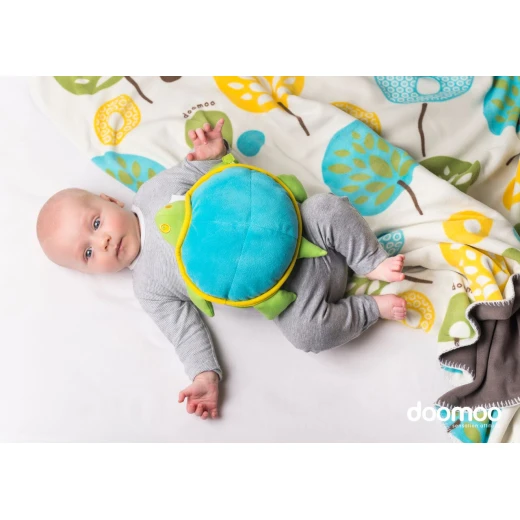 Doomoo Snoogy Warming Soft Toy - Turquoise