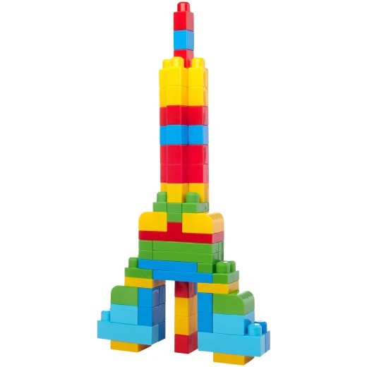 Mega Bloks-First Builders Big Building Bag, 60-Piece (Classic) - ميجا بلوكس - Image 5