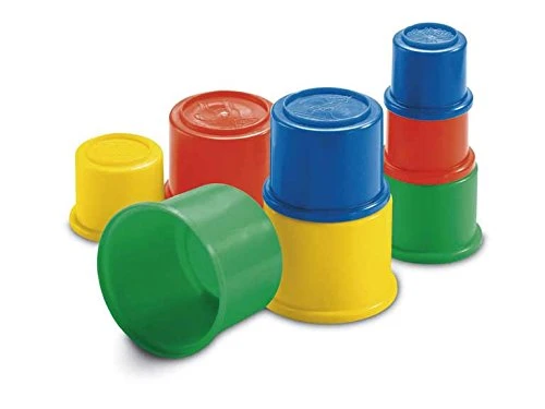Fisher-Price 8 Building Beakers Stacking Blocks Cups - فيشر برايس - Image 2