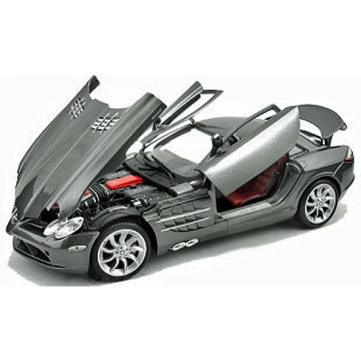 Silver Mercedes Benz SLR McLaren - Premiere Edition Die Cast Model - مايستو - Image 2