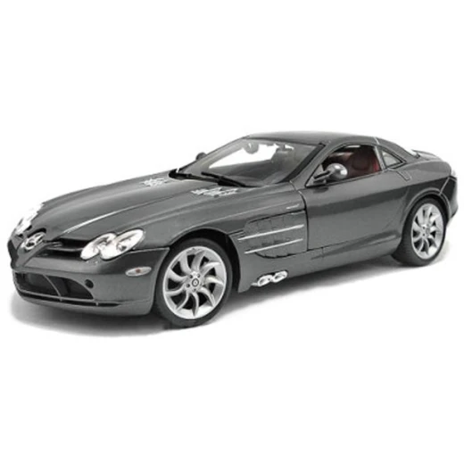 Silver Mercedes Benz SLR McLaren - Premiere Edition Die Cast Model Silver Mercedes Benz SLR McLaren - Premiere Edition Die Cast Model
