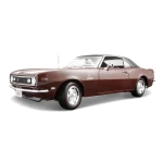 Maisto 1:18 Scale 1968 Chevy Camaro Z/28 Coupe Diecast Vehicle, Different Colors, Assortment - مايستو