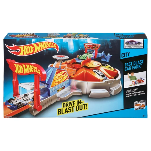 Hot Wheels Launching Garage Playset Hot Wheels Launching Garage Playset