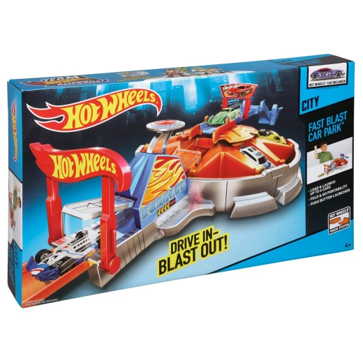 Hot Wheels Launching Garage Playset - هوت ويلز - Image 3