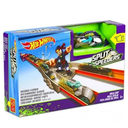 Hot Wheels Split Speeders Ninja Launcher Hot Wheels Split Speeders Ninja Launcher