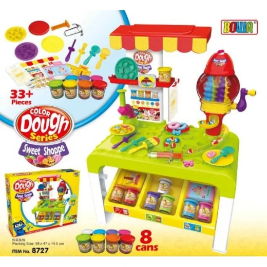 Color Dough Series Ice cream colored house Color Dough Series Ice cream colored house